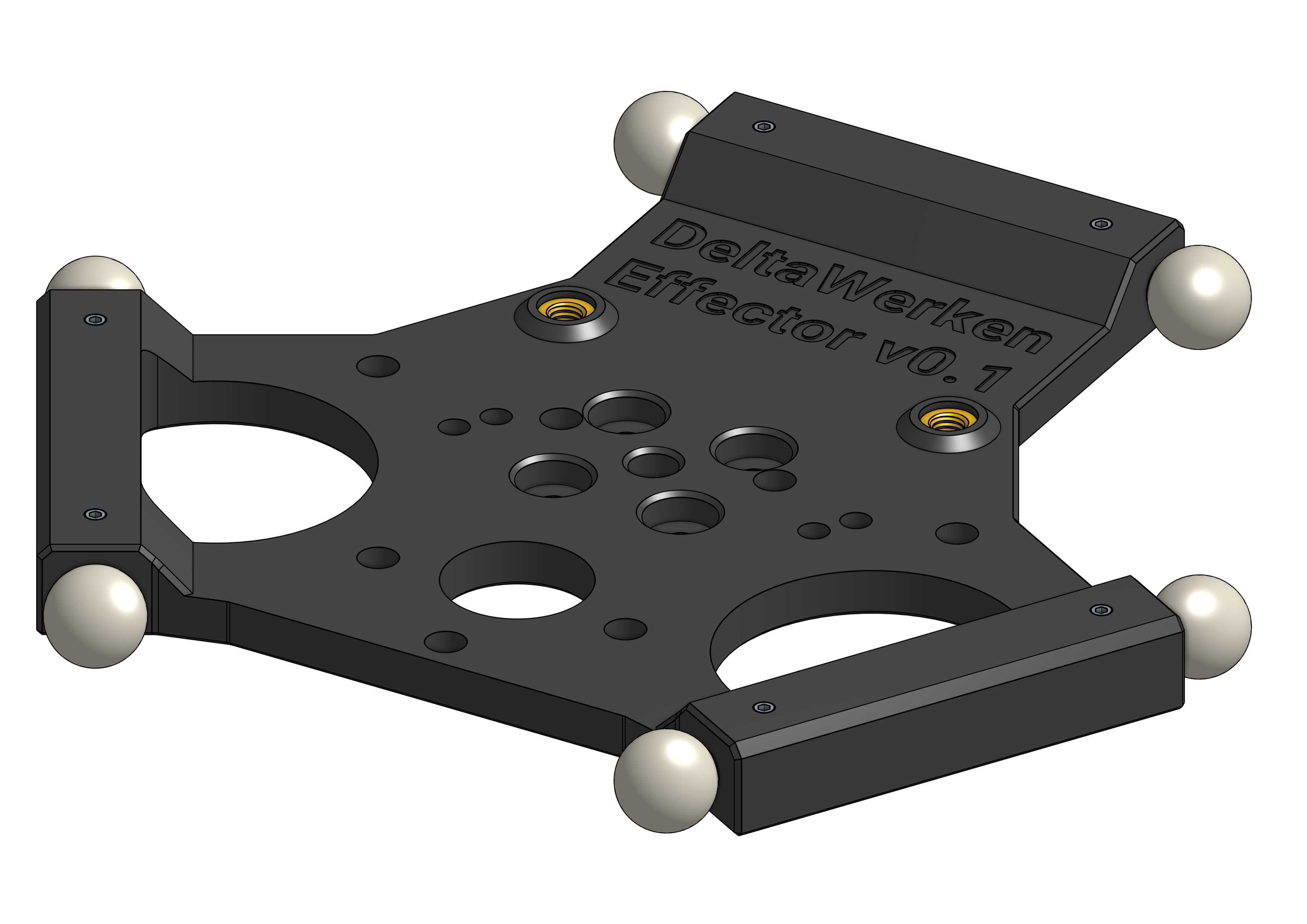 Effector with FLSUN stock pins